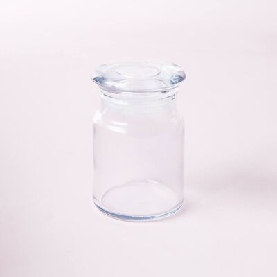 DISCONTINUED - 4 oz Lidded Glass Jar